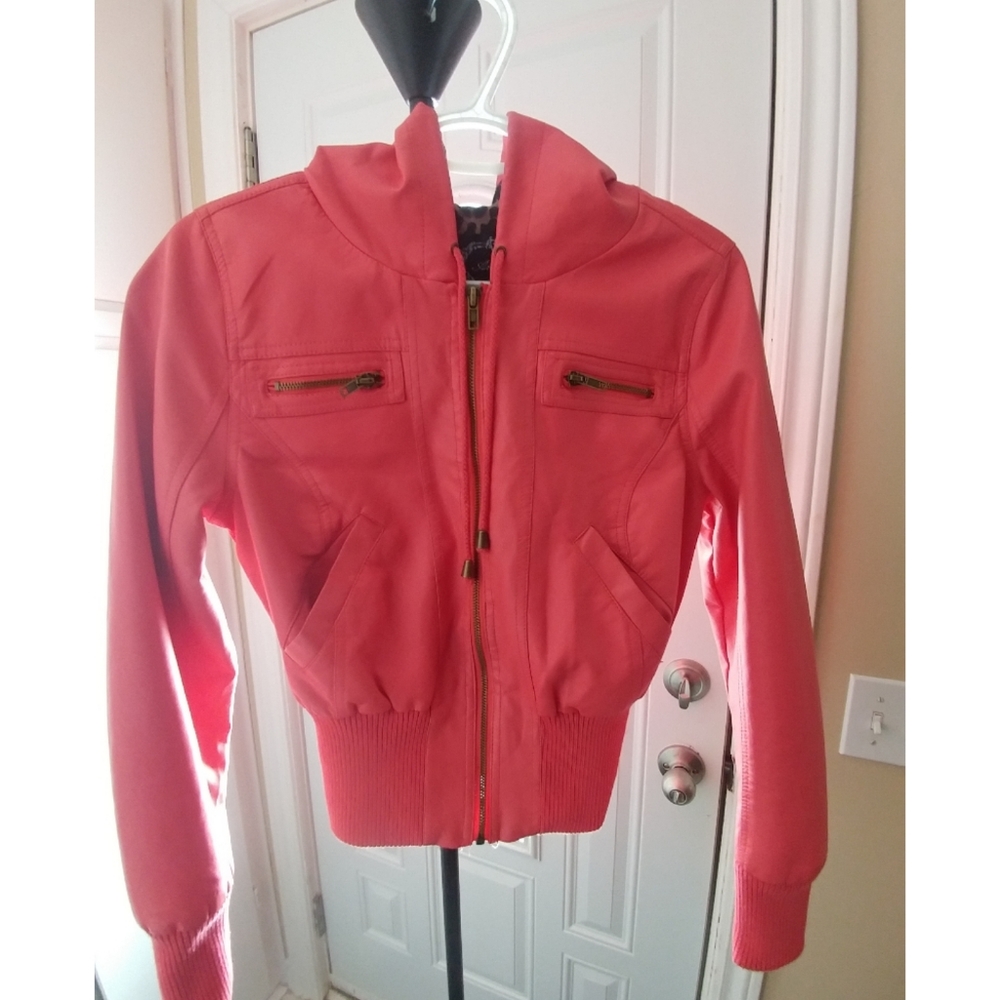 Like-leather jacket